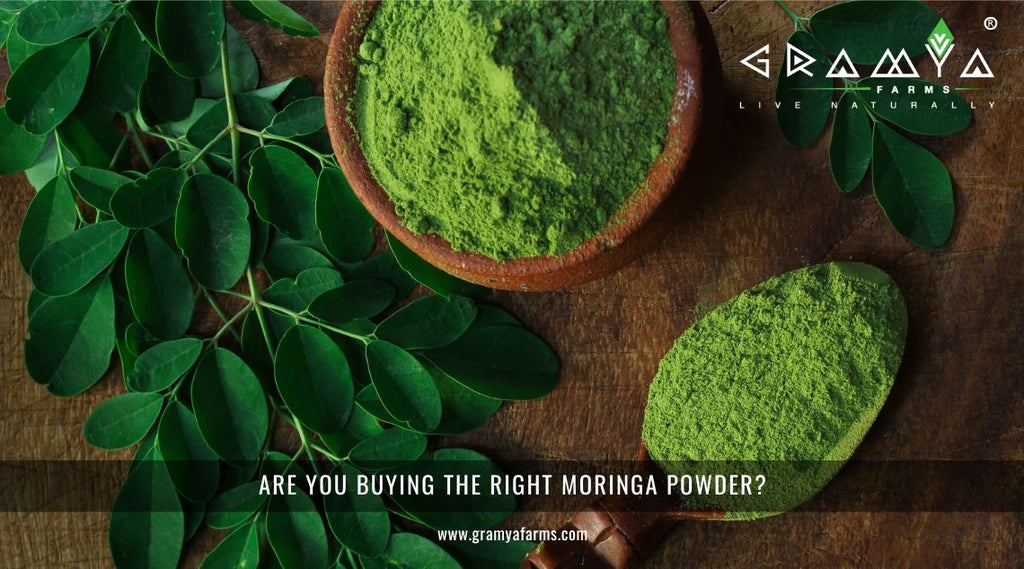 Are you buying the Right Moringa Powder?