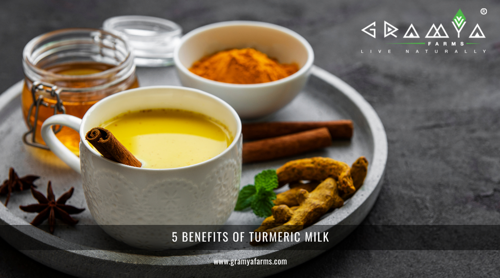5 Benefits of Turmeric Milk