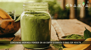 Consuming Moringa Powder on an empty stomach is bad for health